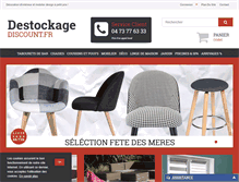 Tablet Screenshot of destockage-discount.fr